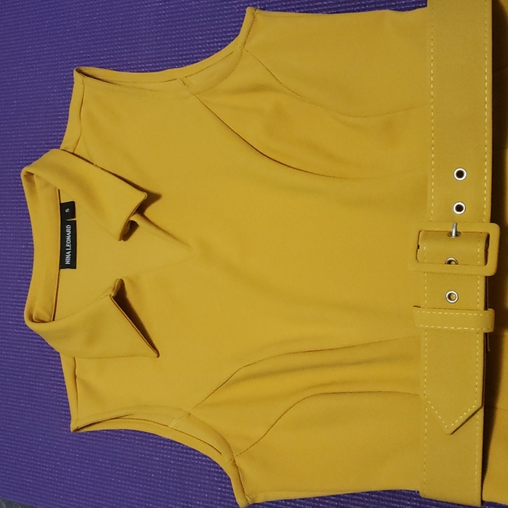 Flare dress by Nina Leonard